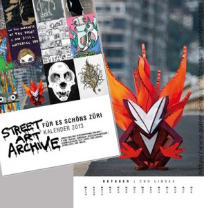 Streetart-Kalender 2013